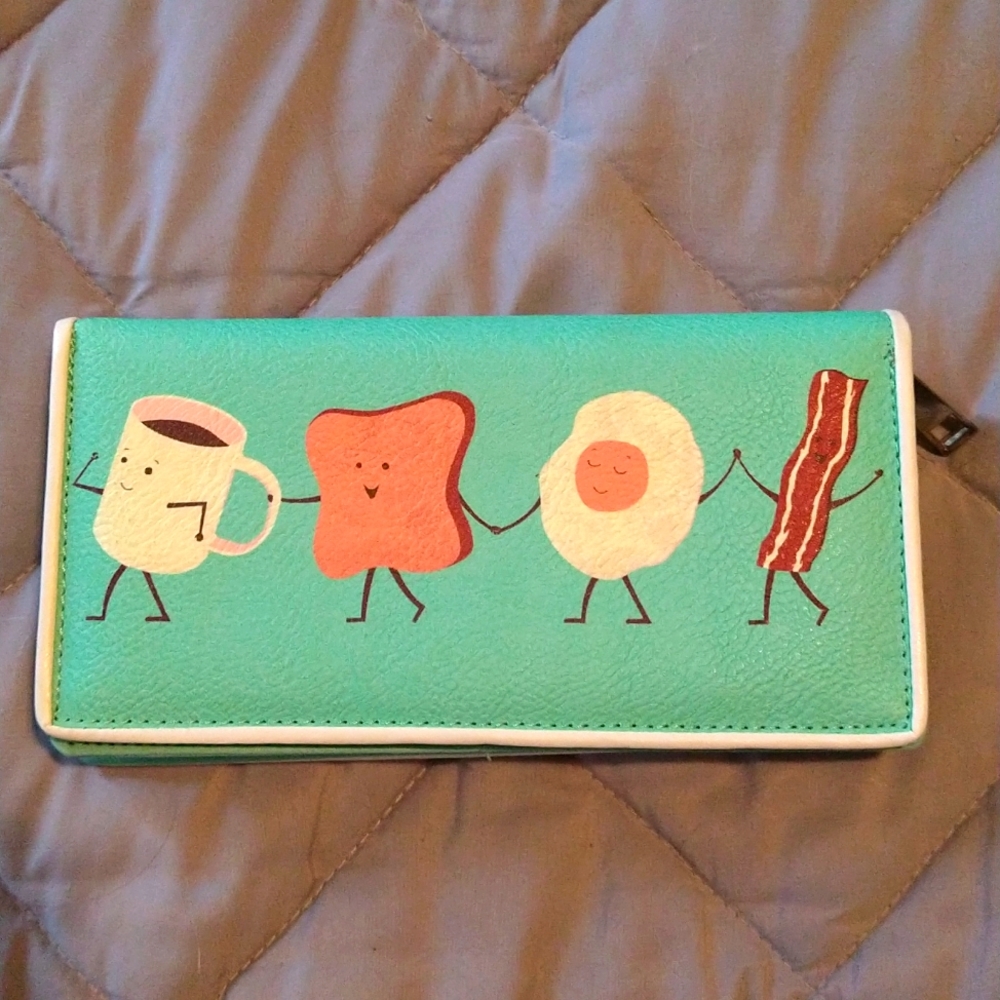 Breakfast wallet, NWOT